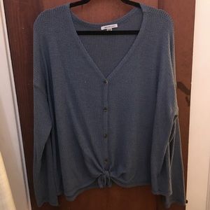 American Eagle Waffle top